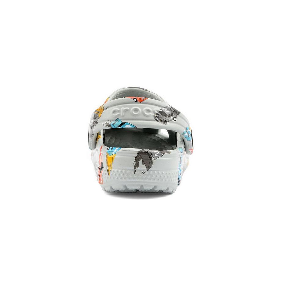crocs Classic Race Cars Graphic Clogs  