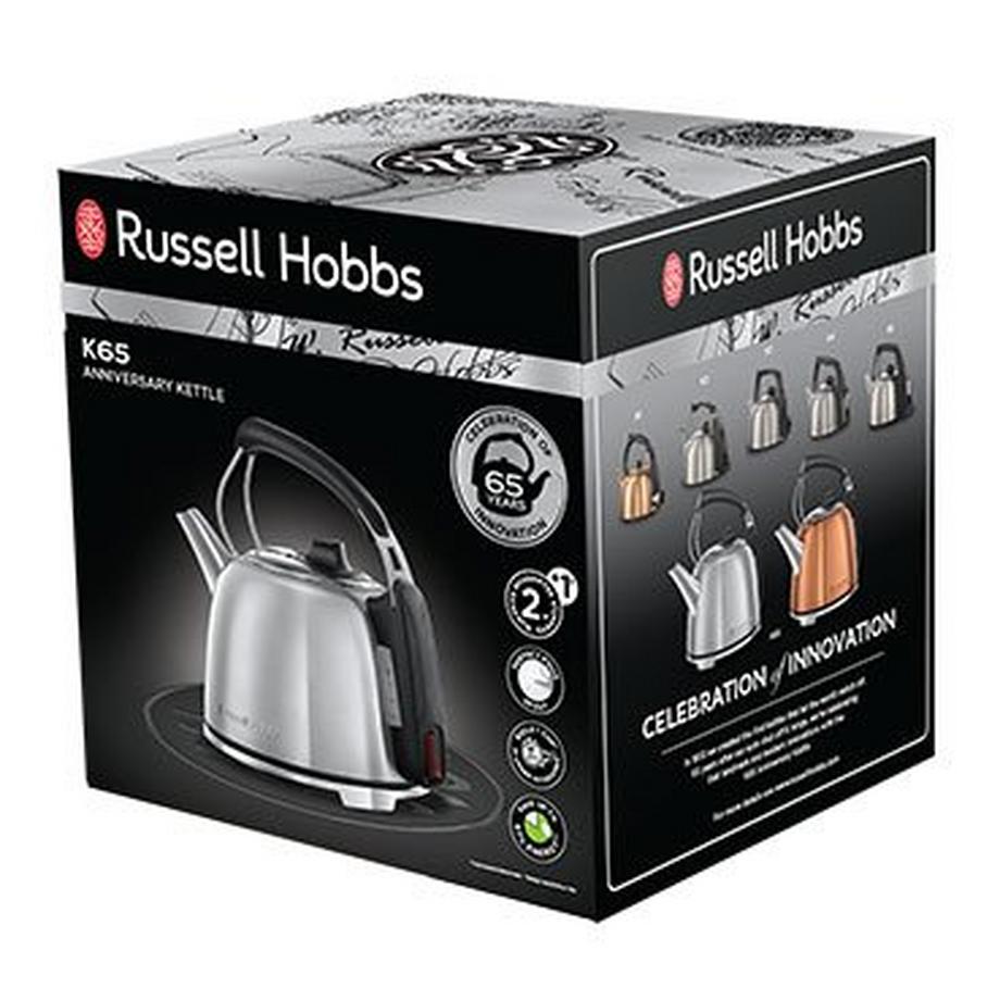 Russell Hobbs Russell Hobbs K65 Anniversary Kettle Wasserkocher 1,2 l 2400 W Edelstahl  