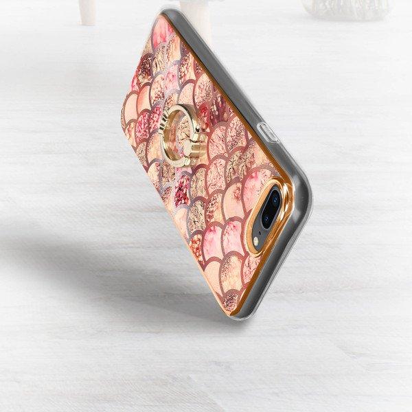 Avizar  Coque fleurs iPhone 8 Plus et 7 Plus 