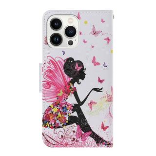 Cover-Discount  iPhone 14 Pro Max - Etui en similcuir Marguerite 