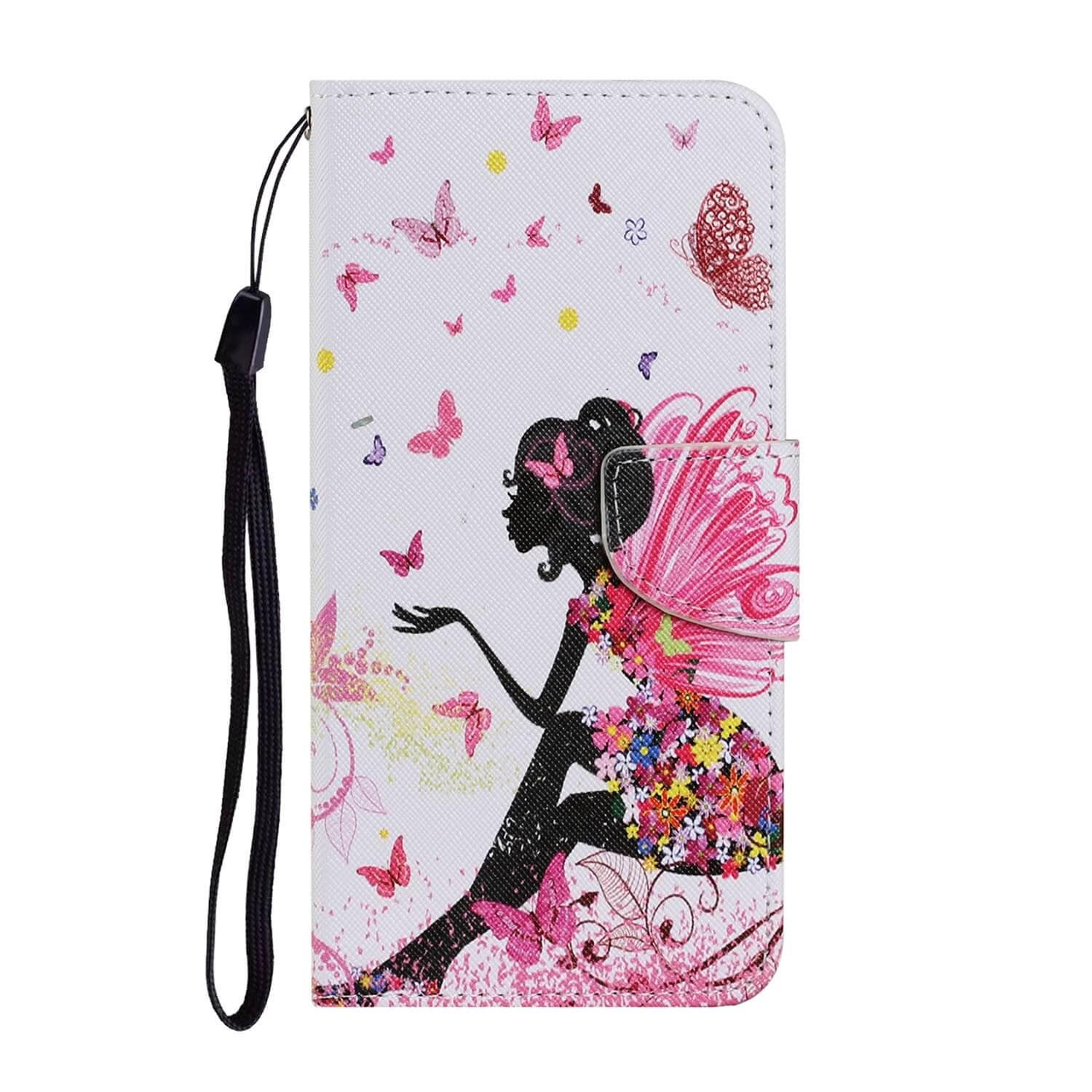 Cover-Discount  iPhone 14 Pro Max - Etui en similcuir Marguerite 