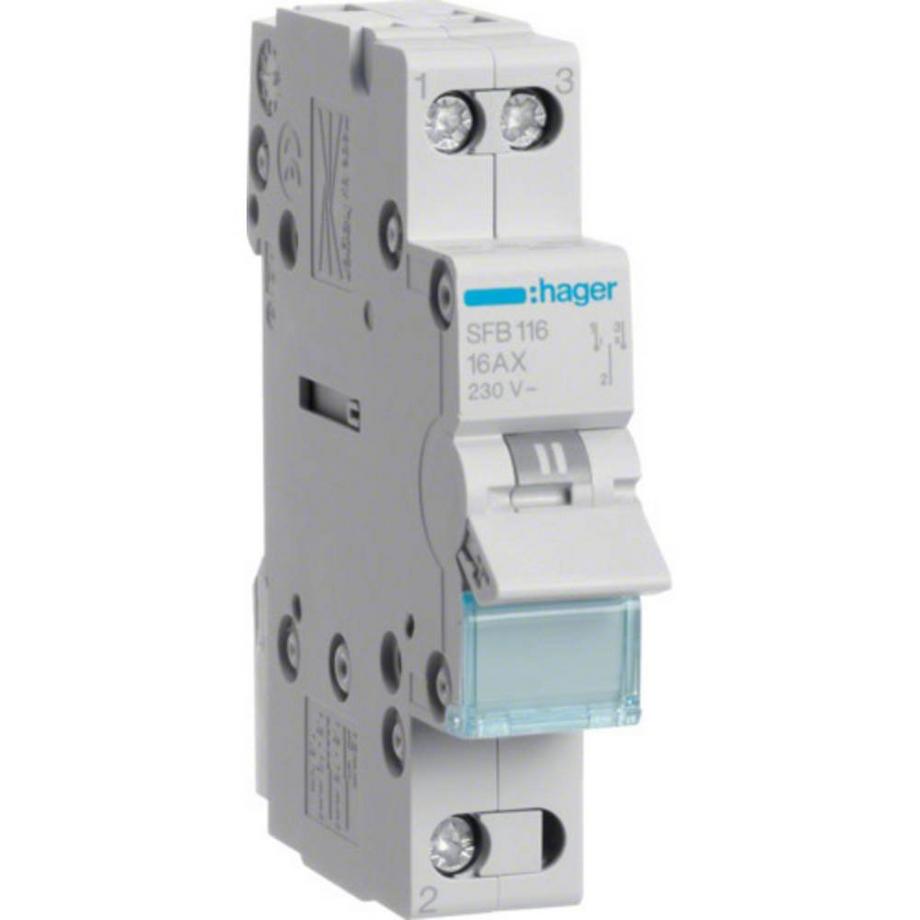 Hager  Gruppenschalter 16A 