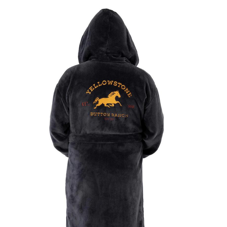 Yellowstone  Dutton Ranch Accappatoio Con Cappuccio 