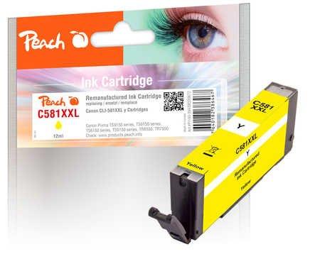 Peach  Tinte Canon CLI-581XXL, 1997C001 12 ml, yellow 