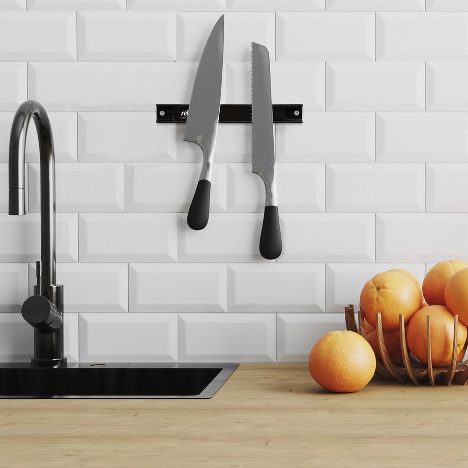 B2X set di 3 barre magnetiche in acciaio  