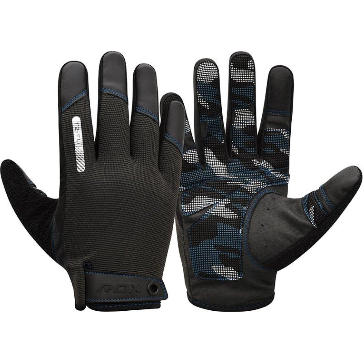 Image of Rdx T2 Touchscreen-freundliche Vollfinger-fitness-handschuhe Unisex Blau M