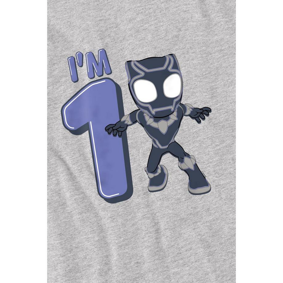 Black Panther  TShirt  1. Geburtstag 