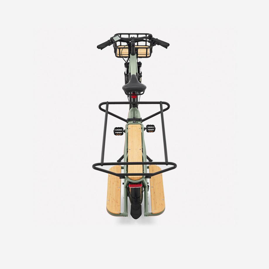 B’TWIN  Vélo cargo longtail avec assistance électronique aluminium 