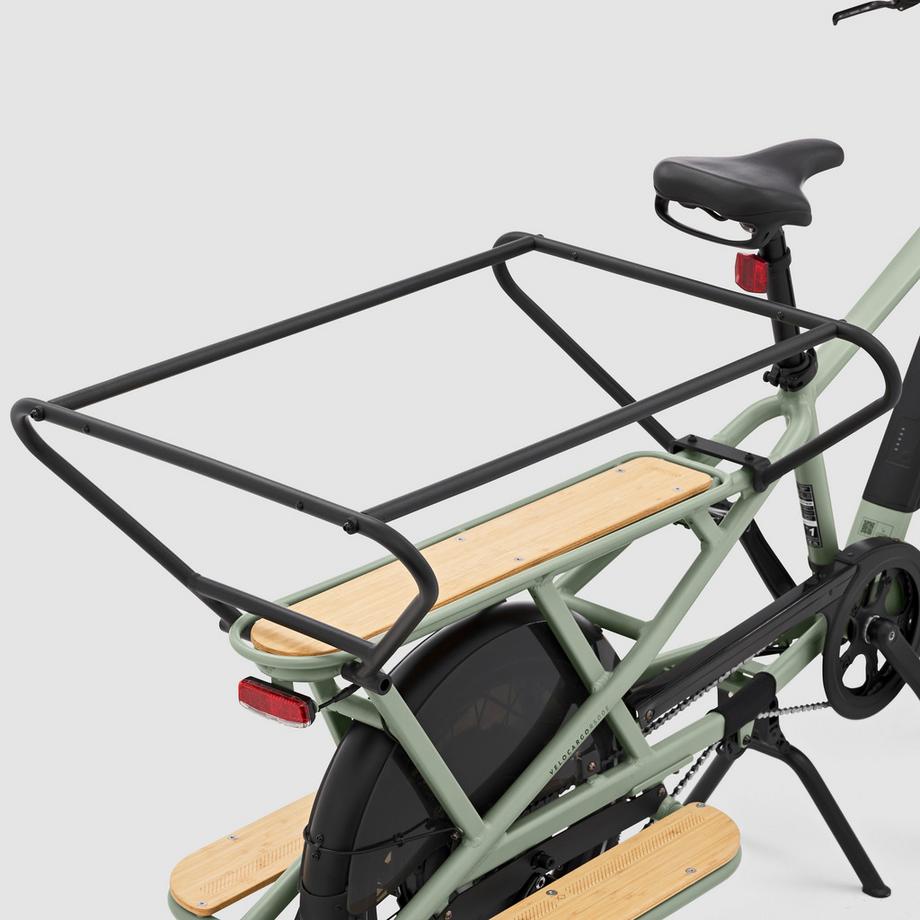 B’TWIN  Vélo cargo longtail avec assistance électronique aluminium 
