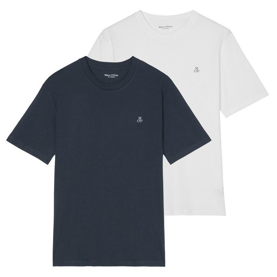 T-shirt  Paquet de 2 Confortable à porter-Small-Logo