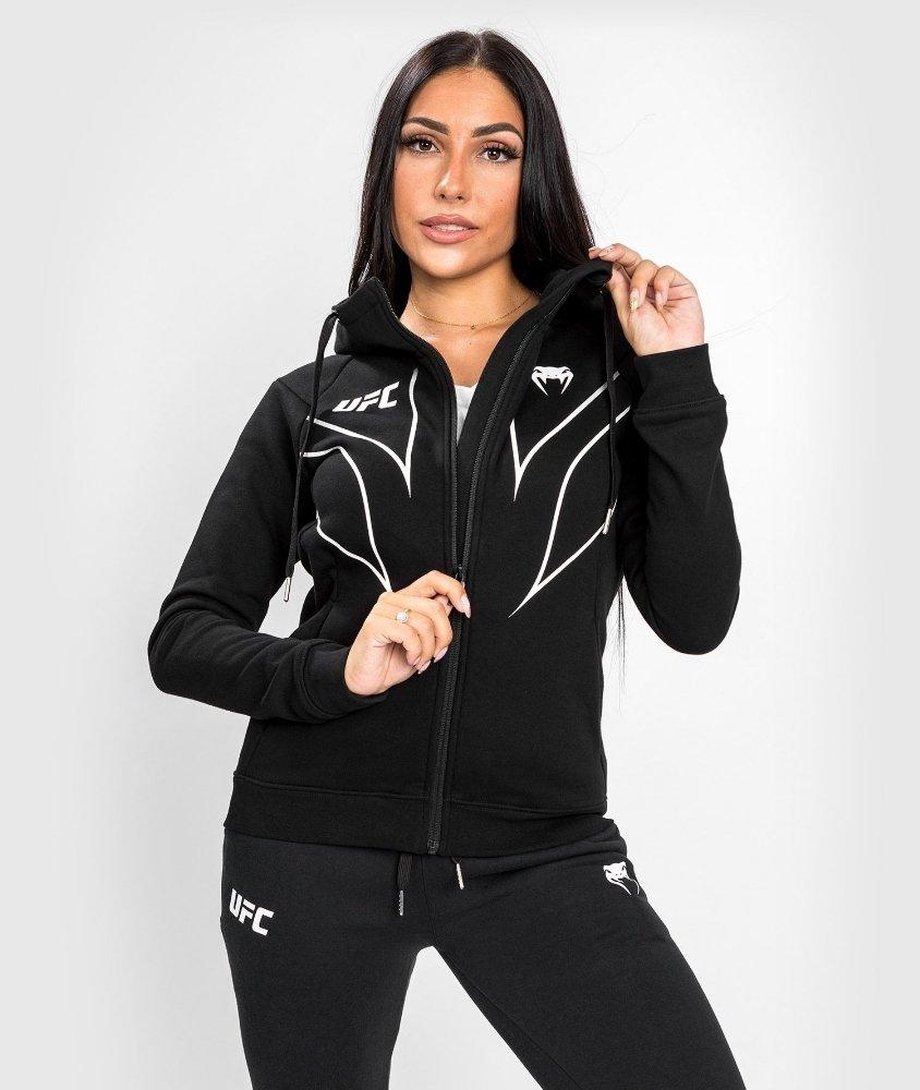 Image of Ufc Fight Night 2.0 Replica Kapuzenpullover Mit Reißverschluss Unisex Schwarz S