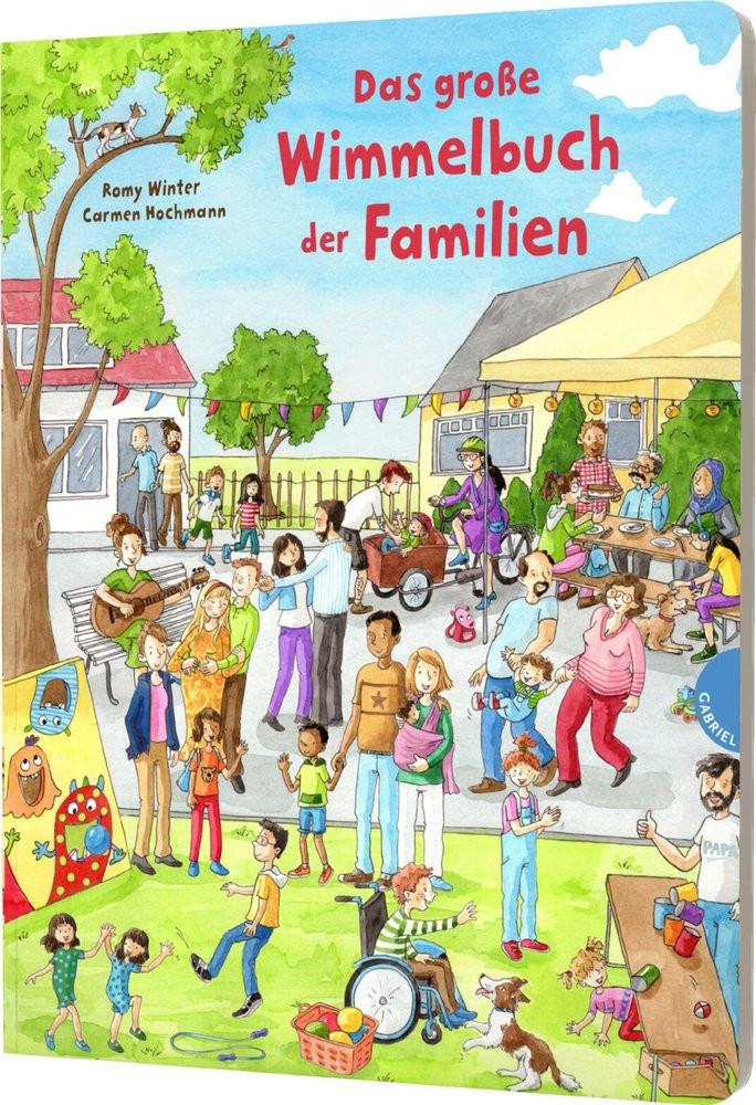 Das große Wimmelbuch der Familien Winter, Romy; Hochmann, Carmen (Illustrationen) Copertina rigida 