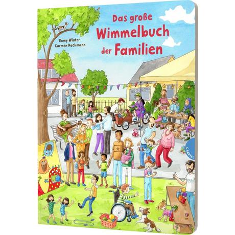 Das große Wimmelbuch der Familien Winter, Romy; Hochmann, Carmen (Illustrationen) Copertina rigida 