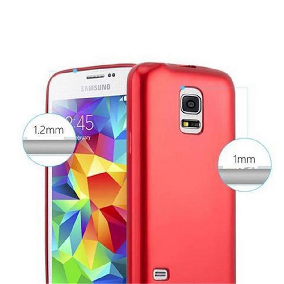 Cadorabo  Hülle für Samsung Galaxy S5 / S5 NEO TPU Silikon Matt 