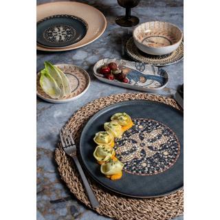 Bonna Assiette à dîner - Mesopotamia -  Porcelaine - lot de 6  