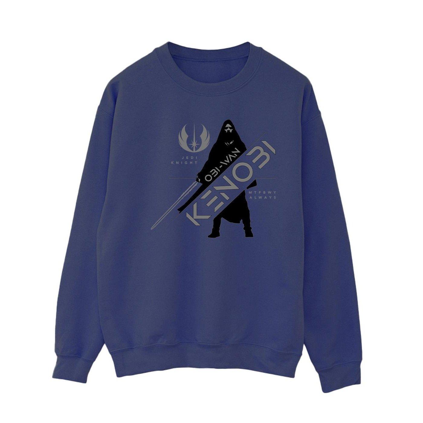 Image of Obiwan Kenobi Jedi Knight Sweatshirt Damen Marine S