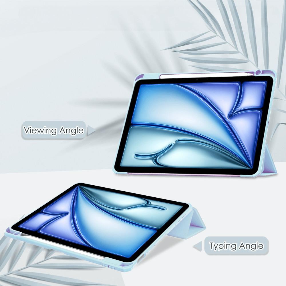 Cover-Discount  iPad Air 11 (M2 / M3) - Schützende Acryl Tablethülle mit erhöhtem Rand 