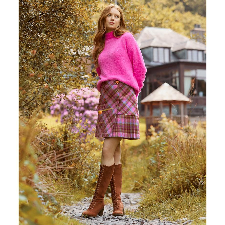 Joe Browns Falten Minirock Heritage Karo  