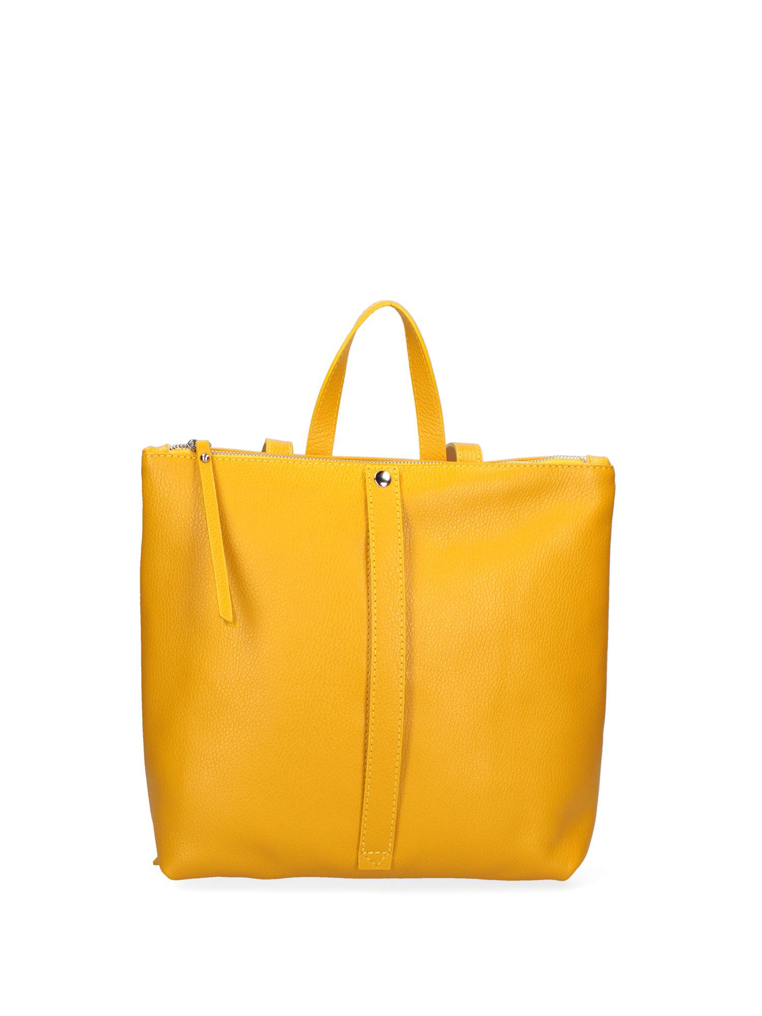 Image of In Einen Rucksack Umwandelbare Handtasche Unisex Gelb Bunt ONE SIZE