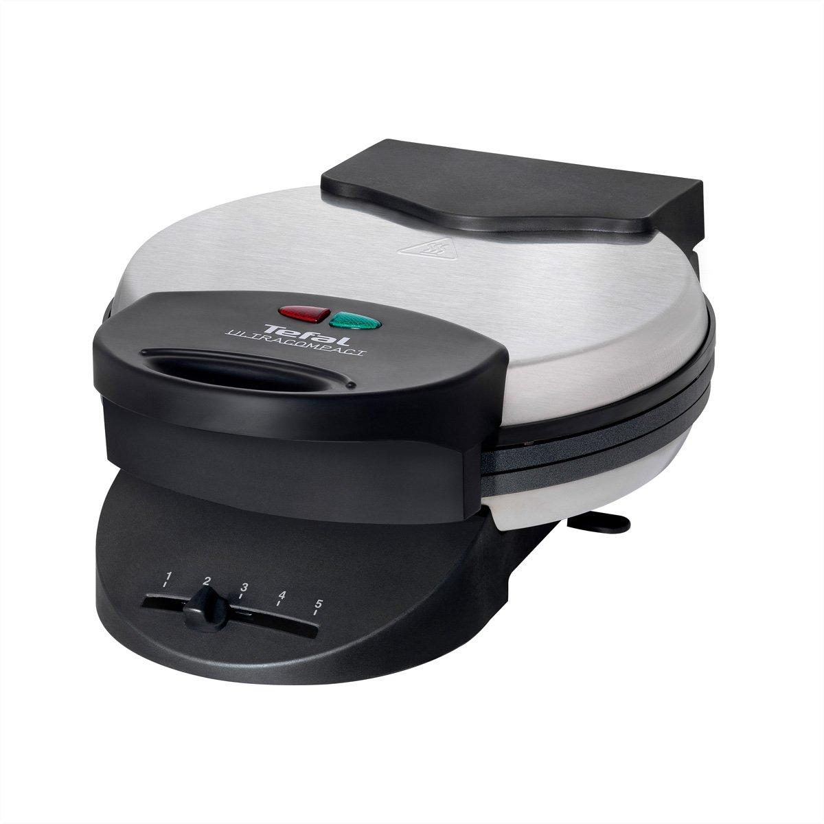 Tefal Tefal WM310D 5 waffle 1000 W Nero, Stainless steel  