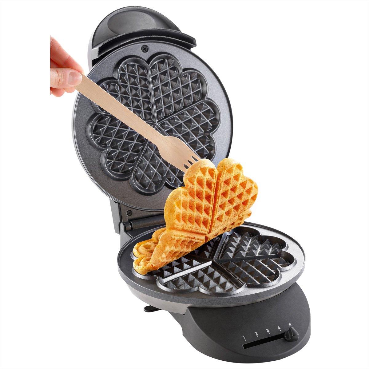 Tefal Tefal WM310D 5 waffle 1000 W Nero, Stainless steel  