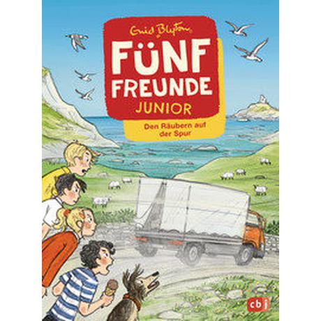 Fünf Freunde JUNIOR - Den Räubern auf der Spur Blyton, Enid; Raidt, Gerda (Illustrationen) Gebundene Ausgabe 