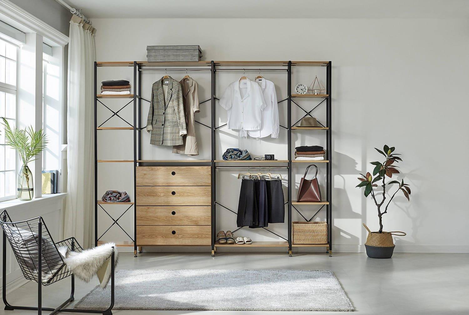 Image of Regal-Set mit Akazie-Dekor (8-tlg) Regal-Set mit Akazie-Dekor (8-tlg)