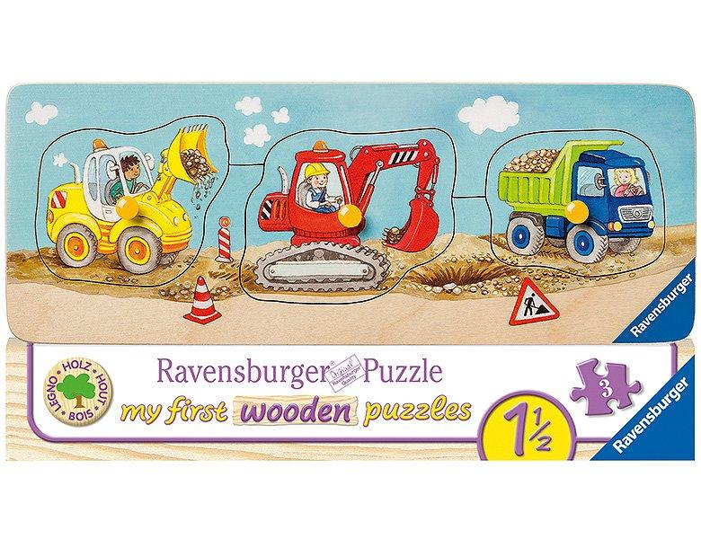 Ravensburger  Puzzle Baufahrzeuge (3Teile) 