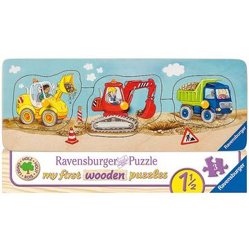 Puzzle Baufahrzeuge (3Teile)