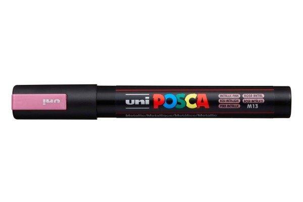 uni-ball UNI-BALL Posca Marker 1,8-2,5mm PC5MMET.PINK Metal.rosa,R'spitze  