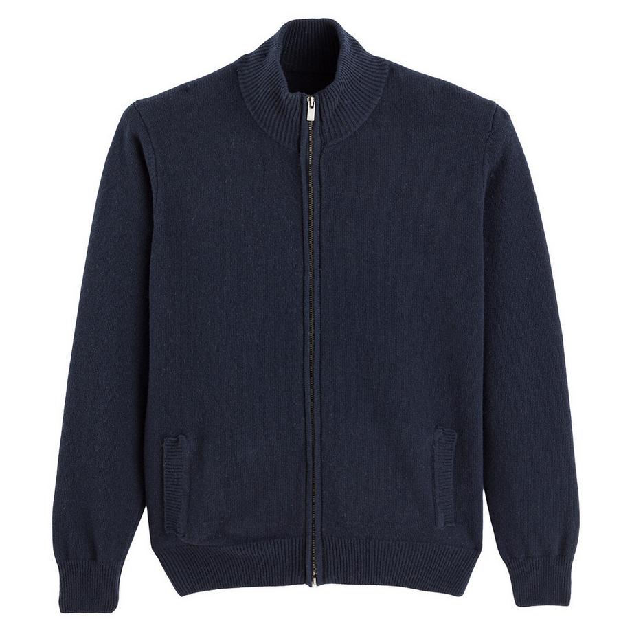 La Redoute Collections Lammwoll Strickjacke  