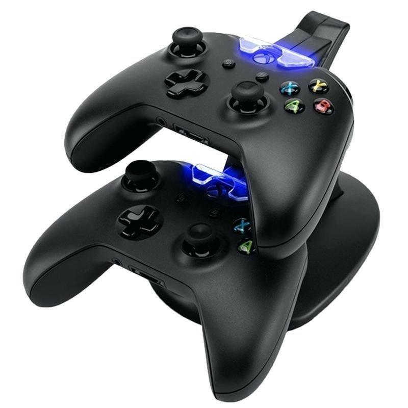 eStore  Doppia stazione di ricarica per controller Xbox One 