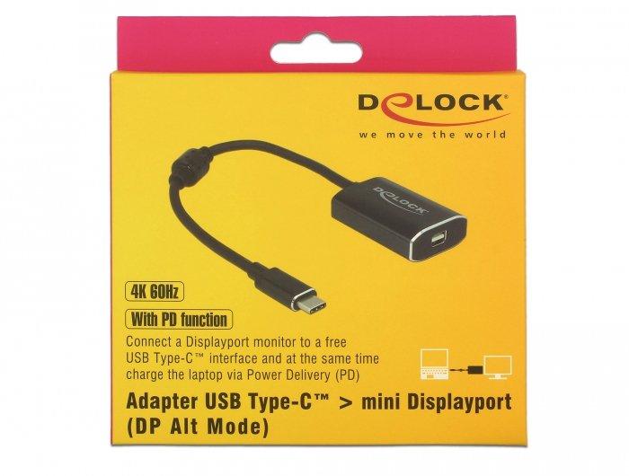 DeLock  DeLOCK 62990 adattatore grafico USB 4096 x 2160 Pixel Grigio 