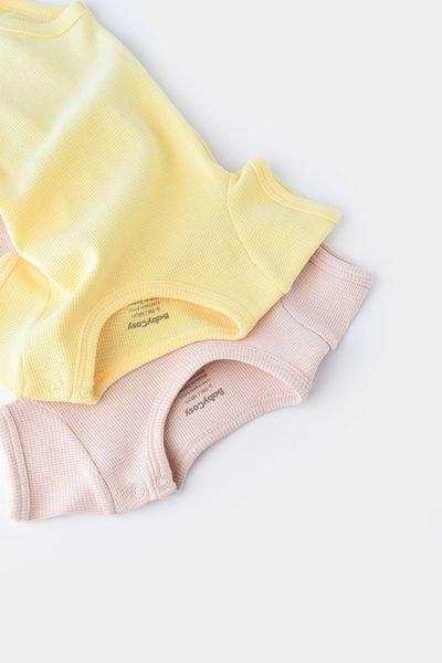 BabyCosy Organic  Body, manches courtes, 2 Pack 