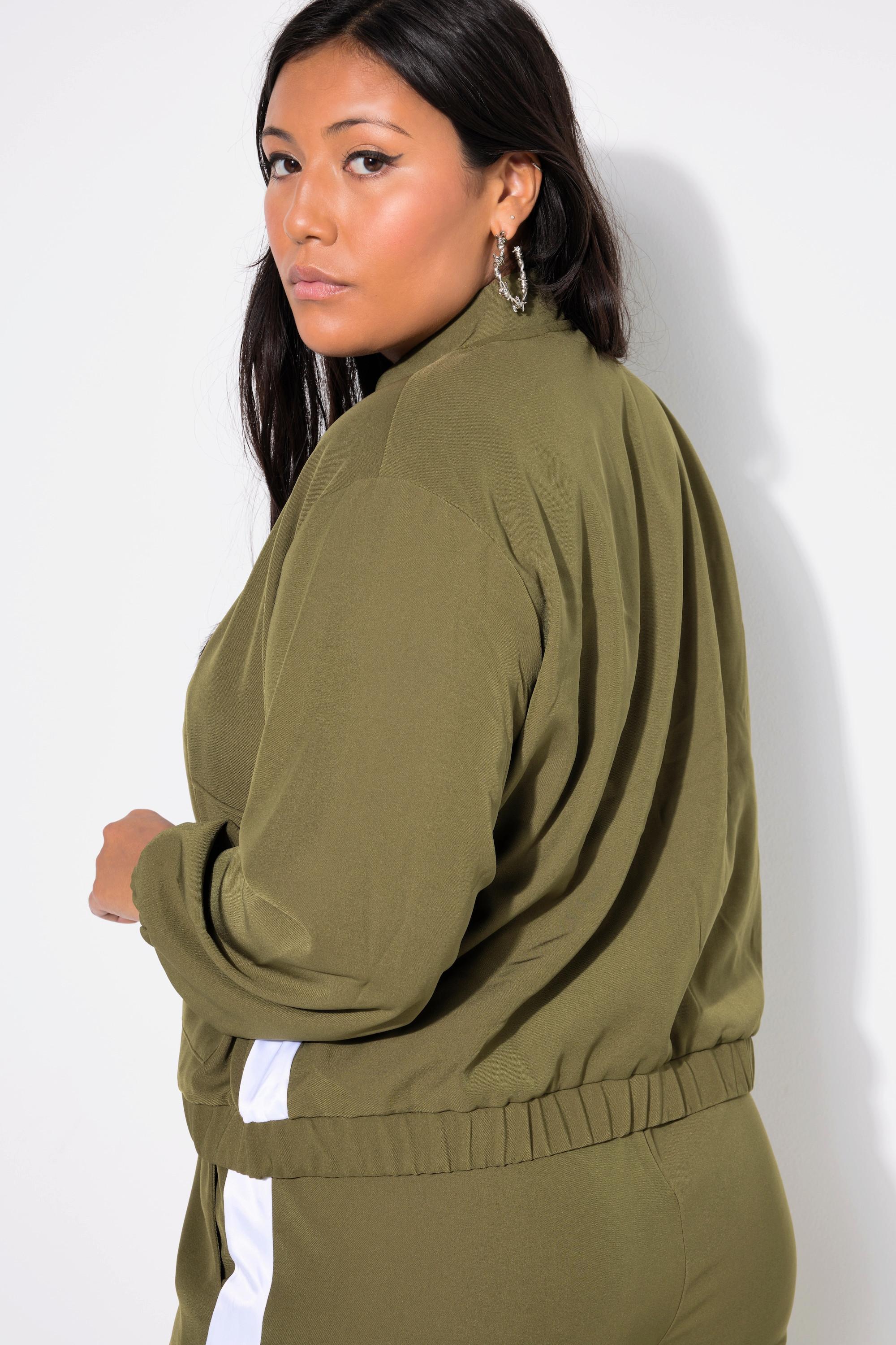 Studio Untold Blusotto corto Maniche Lunghe ampie Inserto laterale  