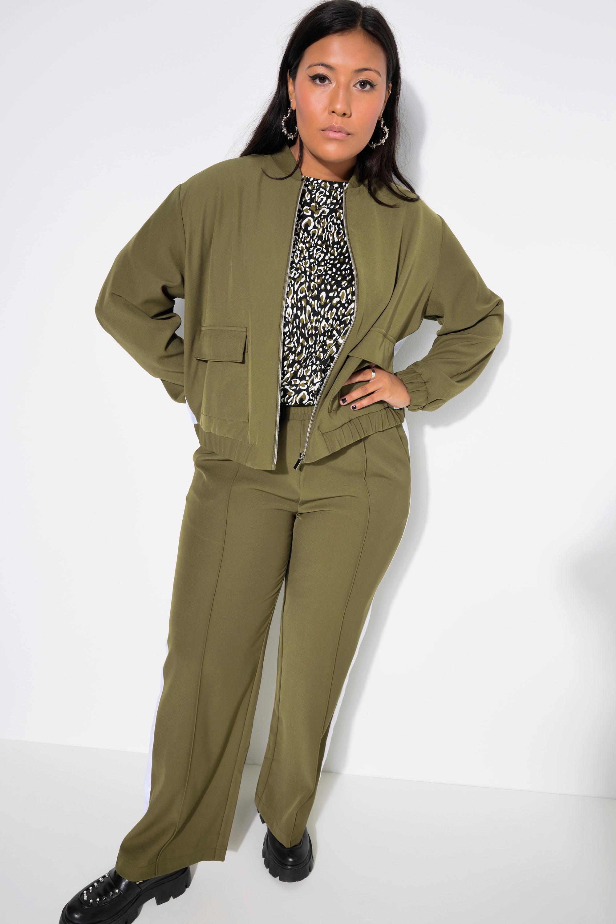 Studio Untold Blusotto corto Maniche Lunghe ampie Inserto laterale  