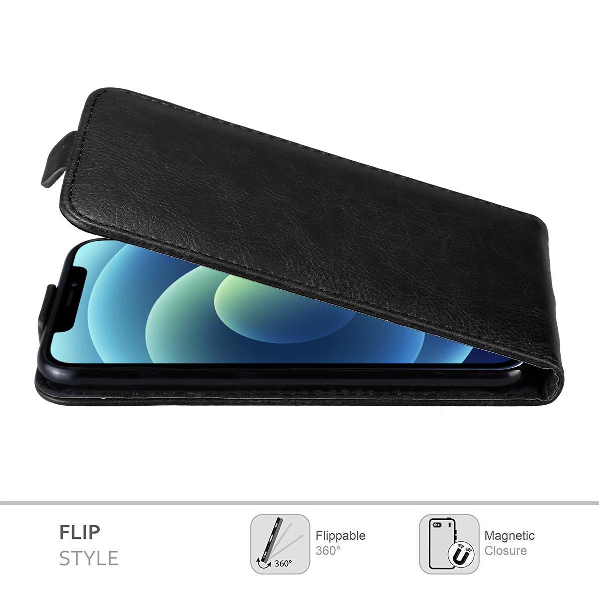 Cadorabo  Housse compatible avec Apple iPhone 12 / 12 PRO - Coque de protection au design flip avec fermeture magnétique 