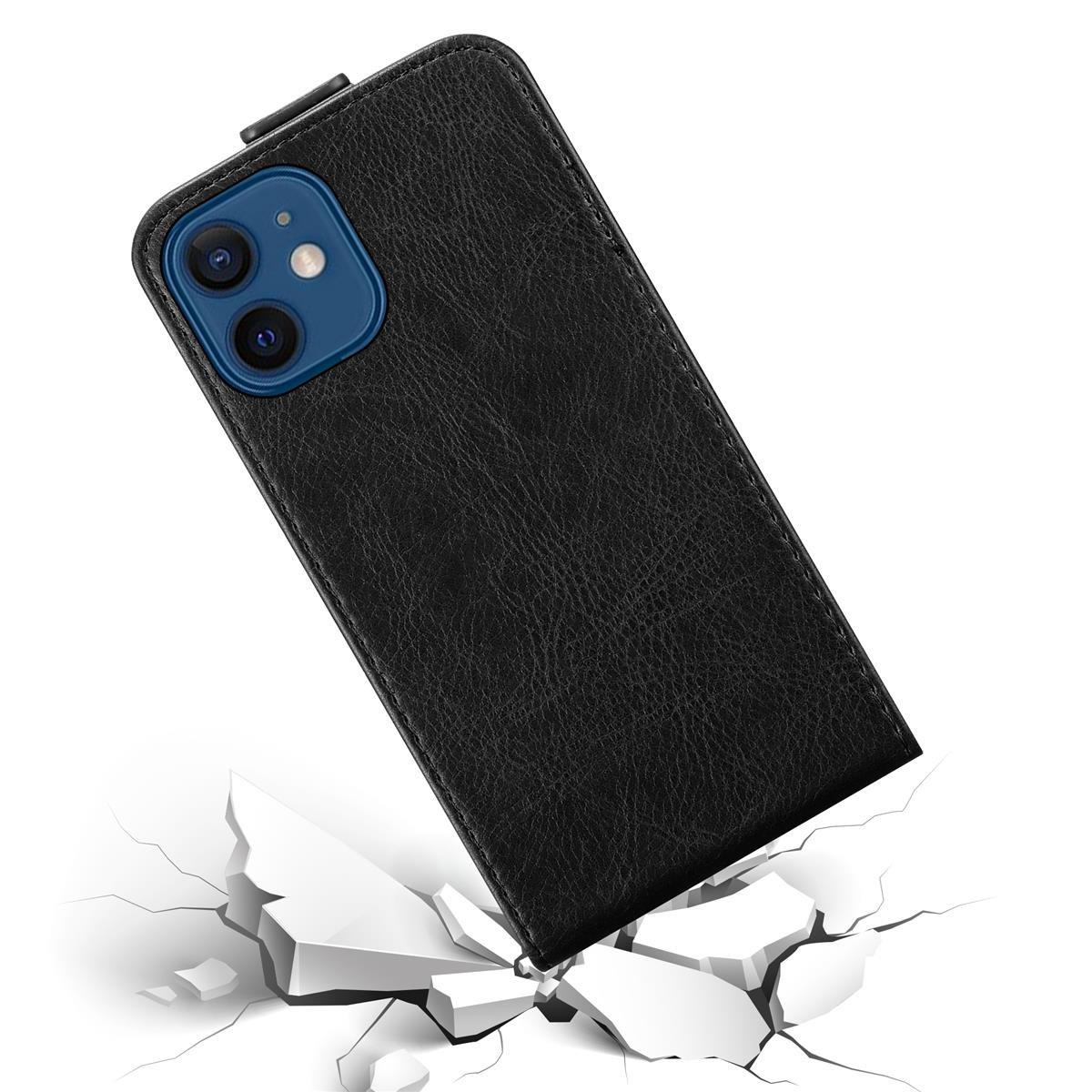 Cadorabo  Housse compatible avec Apple iPhone 12 / 12 PRO - Coque de protection au design flip avec fermeture magnétique 