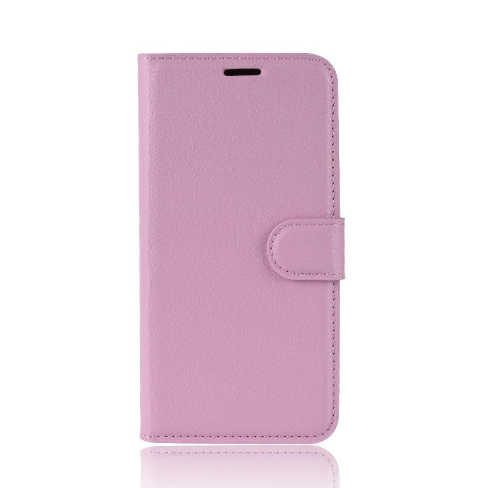 Image of Sony Xperia 5 - Leder Etui Hülle Mit Kartenfächern Rosa