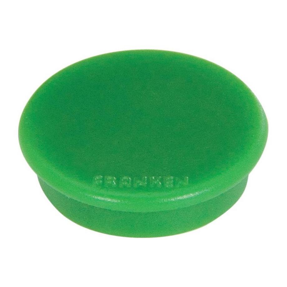 Franken  Haftmagnet Ø 38 mm, 2.5 kg, 10 Stück, Grün 