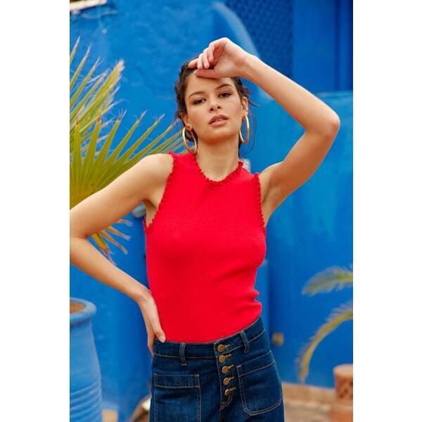 La Petite Etoile Dolferi Débardeur Sans Manches Col V  