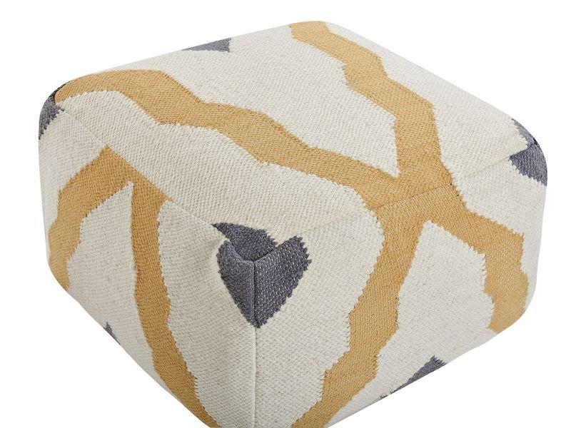 Image of Pouf aus Wolle Modern ZEUGMA Pouf aus Wolle Modern ZEUGMA