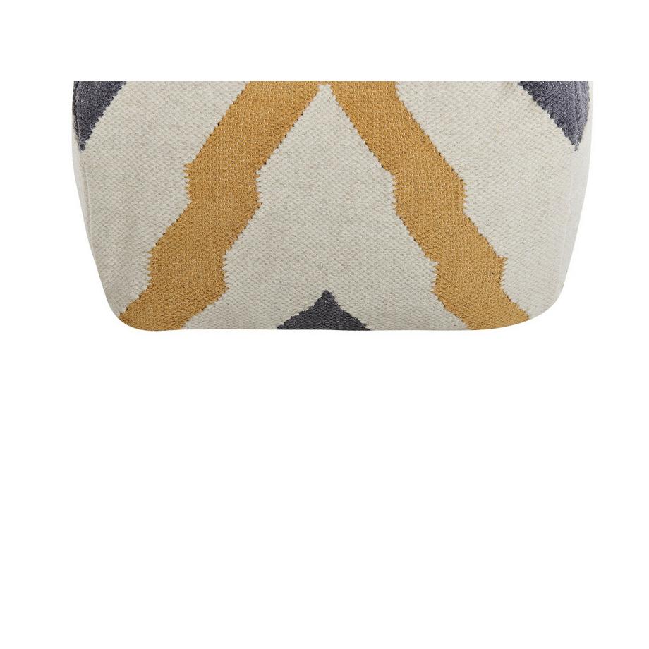 Beliani Pouf en Laine Moderne ZEUGMA  