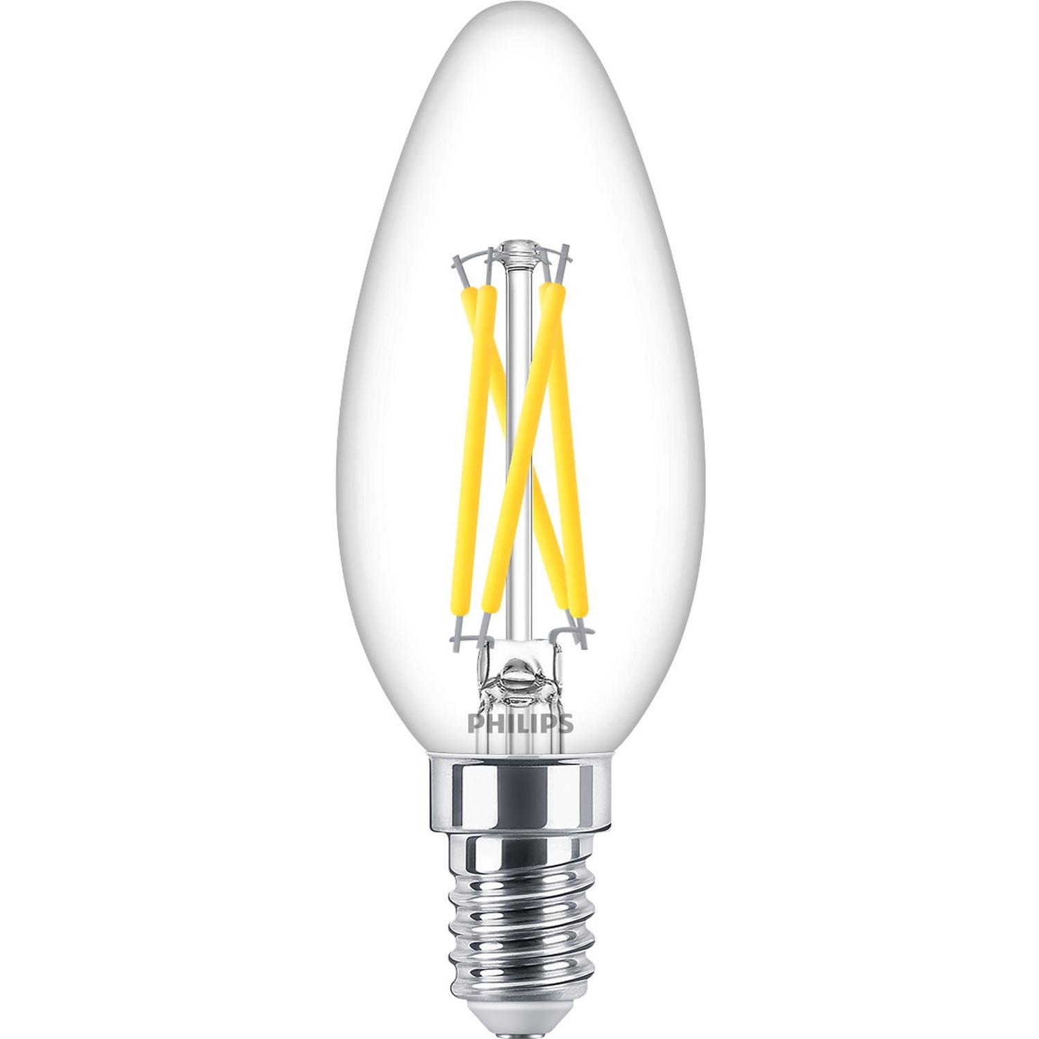 PHILIPS Couronne LED E14 2,5W (25W) Clear Dim WarmGlow 340  