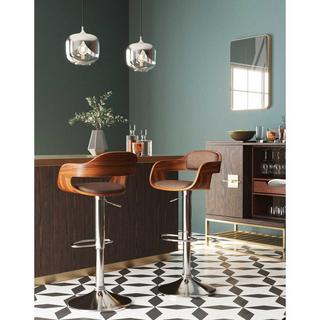 KARE Design Tabouret de bar Monaco chocolat  