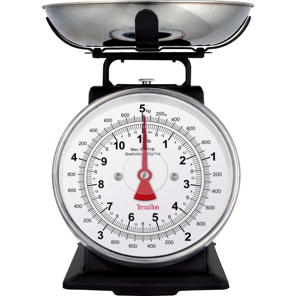 Terraillon Terraillon Trad 500 Nero Superficie piana Bilancia da cucina meccanica  
