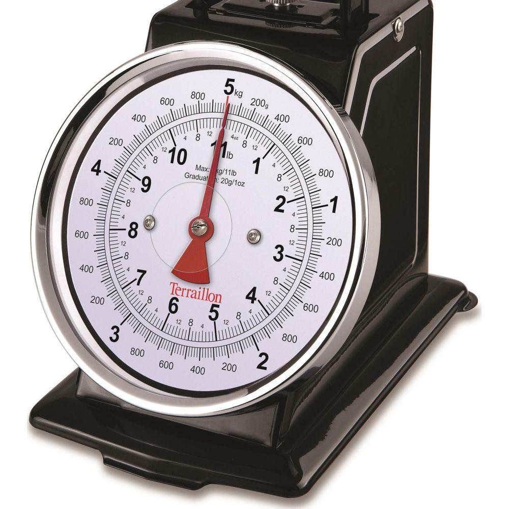 Terraillon Terraillon Trad 500 Nero Superficie piana Bilancia da cucina meccanica  