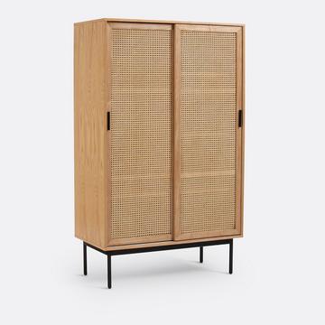 Kleiderschrank Waska mit 2 Schiebetüren