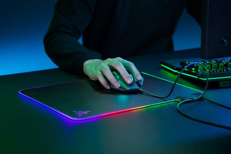 RAZER  Firefly V2 Tapis de souris de jeu Noir 