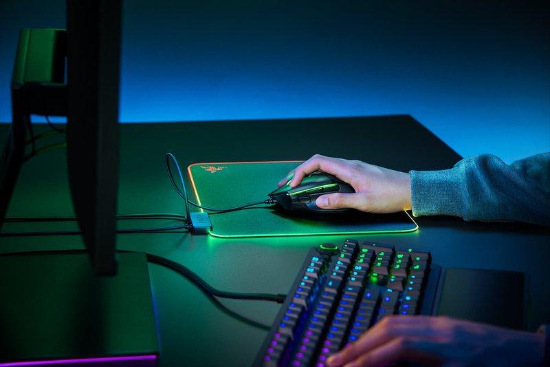 RAZER  Firefly V2 Tapis de souris de jeu Noir 